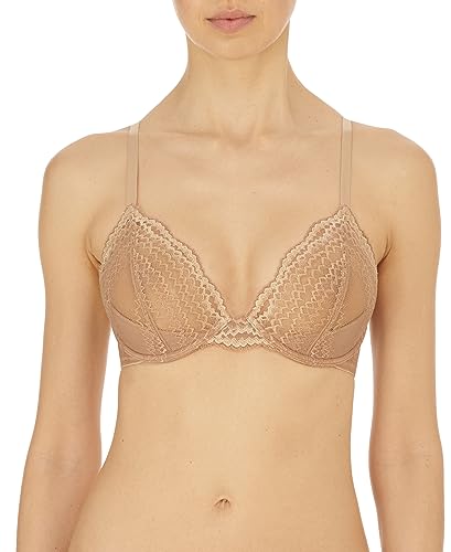 Soutien-gorge Breakout Natori 32DD sous-vêtement marron avec armatures et bonnet mousse