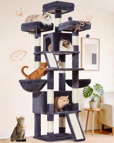 Árbol para gatos Taoqimiao XL para gatos grandes miniatura 1