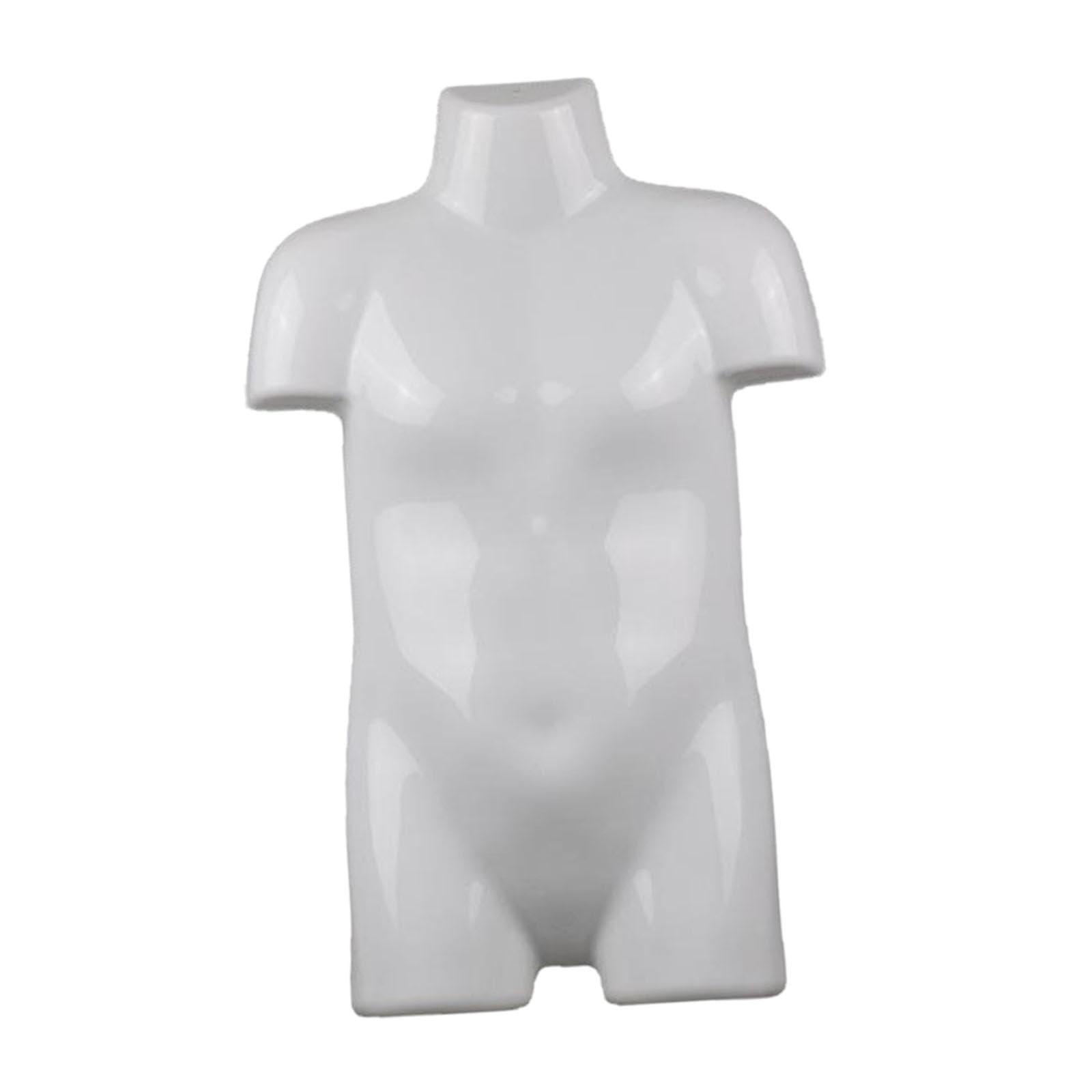harayaa Maniquí para niños, Torso, Ropa Interior, Traje de baño, Estante de exhibición, Ropa de Medio Cuerpo, Estante de exhibición para Ventana