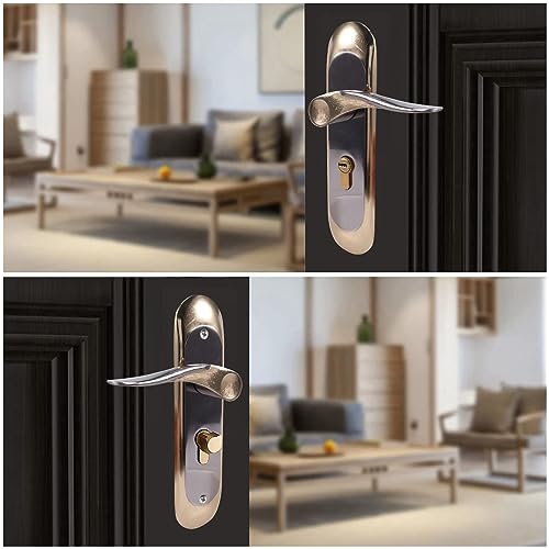 Porte intérieure anti humidité alu avec serrure à clé pour sceller une pièce - 7