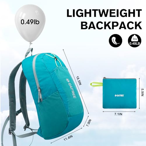 G4Free 24L Hiking Backpack for Women Men, Lightweight Packable for Travel - image 2