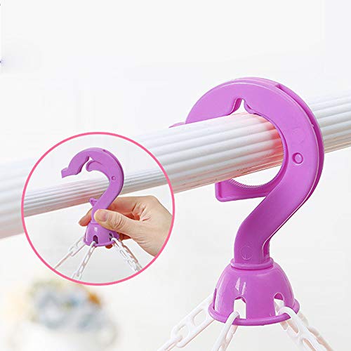 32 Clip Appendiabiti Pieghevole Multifunzionale