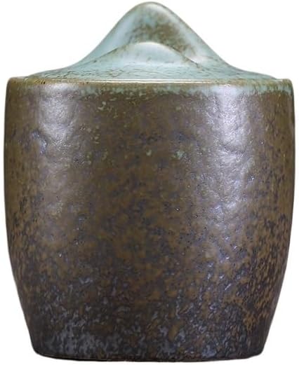 SONGCHAO Sugar Jar Chinese Retro Tea Cans Household Ceramic Storage Cans Kitchen Storage Cans Sealed Cans Office Coffee Bean Cans Tea Canister (Color : A)