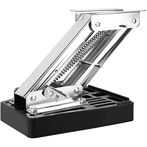 Pebbly Beach Stainless Steel Boat Outboard Motor Bracket Marine Auxiliary Heavy Duty Cover