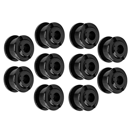 Pwshymi 10Pcs Single Chainring Bolts CNC Bicycle Crankset Chain Ring Bolts Bicycle Chainring Bolts (Black) Sports Outdoors Cycling Parts Components Drivetrain Cranksets - Thumbnail 7