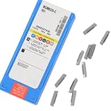Drivstraw Hartmetall-Wendeschneidplatte MGMN200-G H01 für Aluminiumnuten, 2,0 mm Schnittbreite, Hochglanz-Finish und Veredelung, ISO-Standard MGGN200 kompatibel