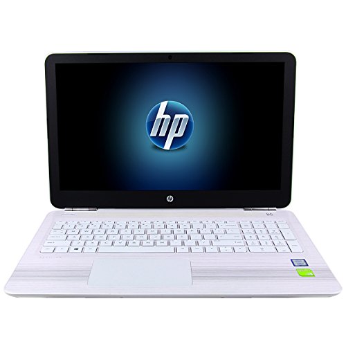 HP Pavilion 15 Notebook PC - White (Intel i7-7500U, 8GB RAM, 1TB HDD, NVIDIA Geforce 940MX 2GB, 15.6