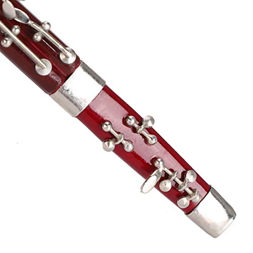 17cm Miniatur Fagott Modell Mini Musikinstrument Dekor Puppenhaus Modell Home Decoration Geschenk – Bild 5
