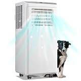 WANAI 8000 BTU Portable Air Conditioners Cools Up to 250 Sq.Ft, 3-in-1 Portable AC Units with Remote Control, Dehumidifier and Fan Mode, Suitable for Home, Dorms, Office, Apartment