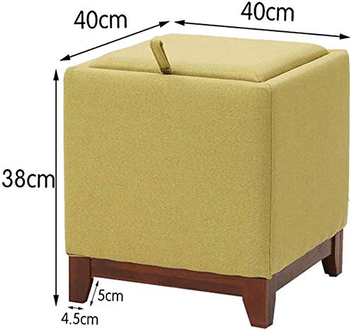 Taburete de tocador con almacenamiento para organizar dormitorios 4