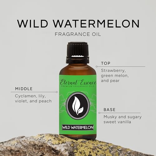 Image of Eternal Essence Oils Wild Watermelon 30ml Premium Fragrance Oil - for Candle, Soap Making, Aromatherapy, Diffusers, Home Care, & Humidifiers