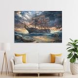 Zoom IMG-2 rndkauuie sailboat quadro su tela Zoom IMG-2 rndkauuie sailboat quadro su tela