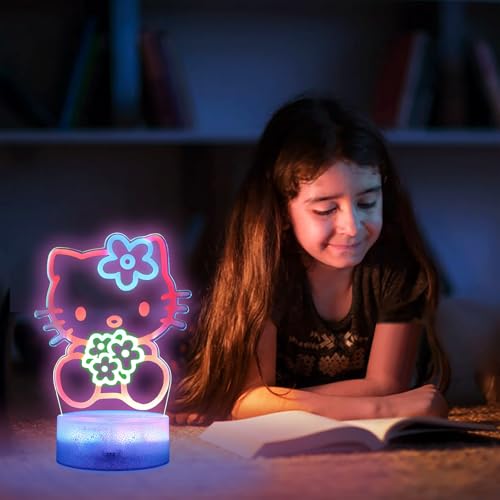 Cat Night Light for Kids with 24% Discount - Smart Timer & Remote