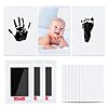 Vicloon 3 Stuks Fotolijst Clay Kit, Baby Footprint Kit & Handprint Kit, Afdrukset baby, voor pasgeborenen Jongens en…
