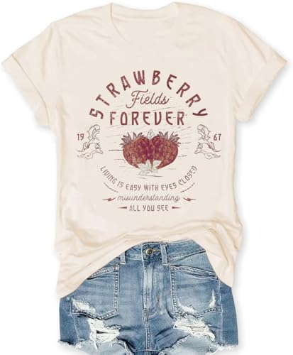 Rock Band T-Shirts for Women Vintage Rock and Roll Country Music Shirt Funny Concert Outfit Short Sleeve Vacation Tops