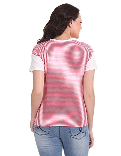 Image of Sugr Women's Striped Regular Fit Top