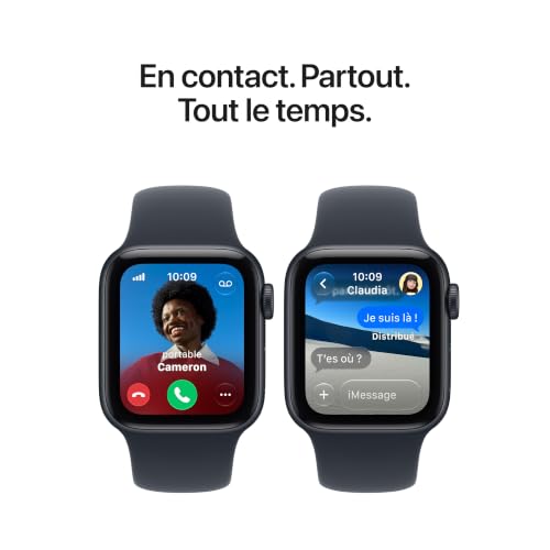 Apple Watch SE 3 GPS + Cellular 40 mm Boîtier en aluminium avec Bracelet Sport Sable / - vue 7