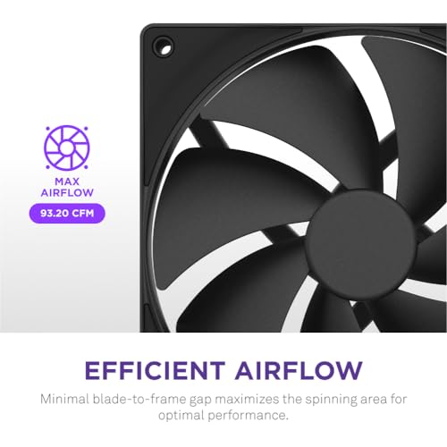 Image of F120P - 120mm Static Pressure Fans - Single Pack - Black