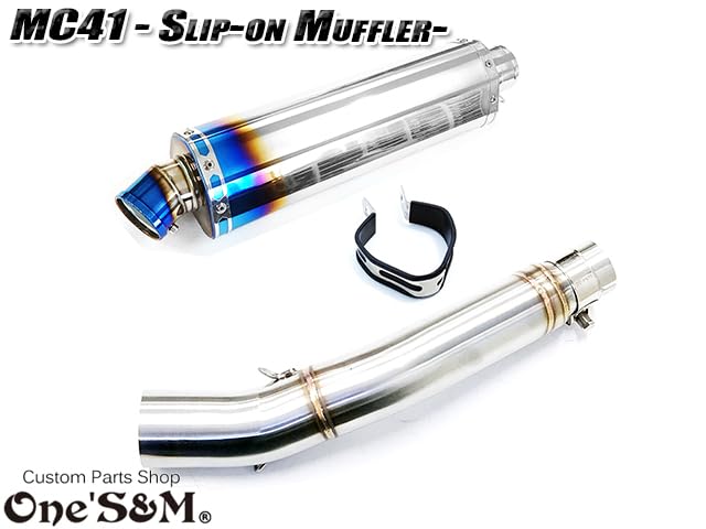 スラッシュ サイレンサー スリップオンマフラーセット CBR250R MC41 Amazon.co.jp: W2-351TL NEW CBR250R MC41用 スリップオン