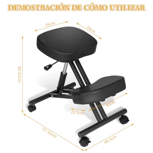 Catálogo para Comprar On-line Sillas ergonómicas de rodillas disponible en línea. 3 Sillas ergonómicas de rodillas marca Libara (3)
