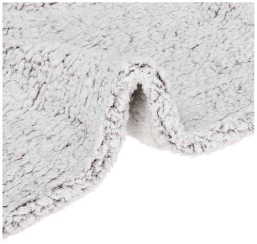 Image of amazon basics Polyester Double Bed Sherpa Blanket (270 GSM) | Single Layer (Black)