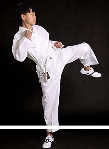 Amazon | 授業用 柔道着 柔道衣 上下白帯セット 愛校 （140~200cm） 加