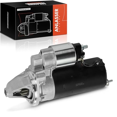 Frankberg Arrancador de 1,8 kW compatible con 124 Coupe C124 300 320 3.0L 3.2L 1987-1993 Clase C Clase E Clase G Clase S SL Sprinter 2-T 3-T 4-T Vario Vito Vectra A Reemplaza # 0031515001