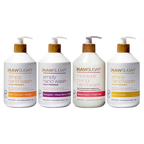 RAW SUGAR Hand Wash Variety Bundle - Pack of 4 Cover