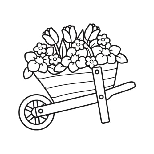 Image of Spring Cheer Mini Coloring Book (Cute and Cozy)