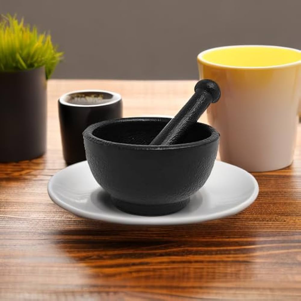 鋳鉄製すり潰し器 Amazon.co.jp: New Age Imports社製の鋳鉄製すり鉢&すりこぎ