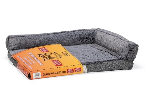 Beeztees Nano Chill Kuzzi, Orthopadisches Käfigkissen, Grau, 61 x 42 x 5 cm