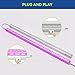 Monios-L LED Grow Lights for Seedlings,Growing Strips for Indoor Plants, 2FT 60W(6 x 10W) T5 Clone Light Bars,Extendable 24 Inches Plant Shelf Lighting for Greenhouse, Easy Installation [6-Pack]