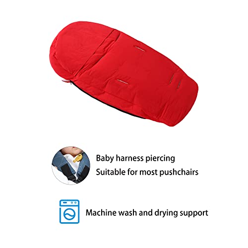 F-Y-Yiyi Bunting Bag For Stroller Sleeping Bags Thickened Warm Stroller Blanket Toddler Removable Newborn Baby Footmuff Winter Baby Travel Essential #TOP4