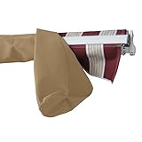 ALEKO AWPSC16X10SD31 Protective Awning Cover Rain Canopy Storage Bag 16 x 10 Feet Sand