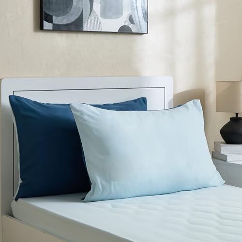 Home Box Vera 2-Piece Reversible Microfibre Pillow Cover Set - 50x75 cm
