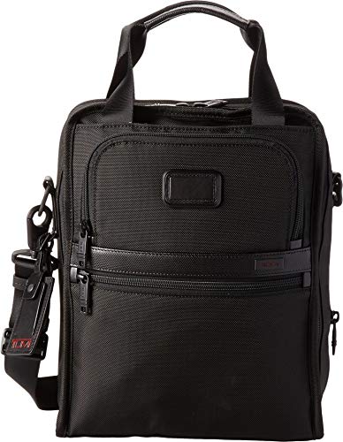 TUMI - Alpha 2 Medium Travel Tote - Satchel Crossbody Bag for Men and Women - Black TUMI - Alpha 2 Medium Travel Tote - Satchel Crossbody Bag for Men and Women - Black
