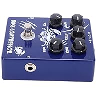 COMPRESSION CONTROLS: Features adjustable Attack and Sense settings for precise control over dynamics and sound shaping to achieve balanced bass tones TRUE BYPASS DESIGN: Preserves your instrument's original tone when the pedal is disengaged, ensurin...