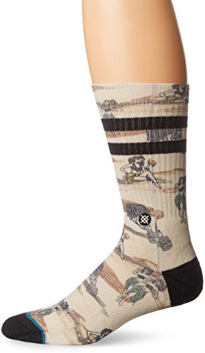 Stance Men's Hickman Hula Stripe Arch Support Crew Sock