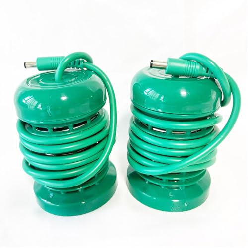 2 unidades de matrices Green Ion con conector de orificio redondo, matrices de reemplazo para máquina de spa de desintoxicación de pies