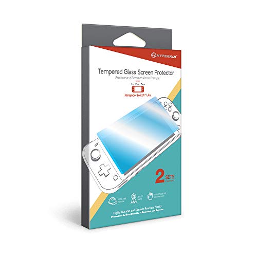 Hyperkin Tempered Glass Screen Protector For Nintendo Switch Lite (2-Sets) #TOP1