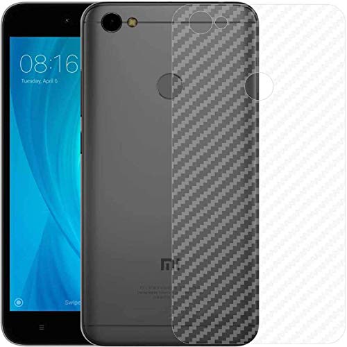 Image of Compatible with Redmi Y1 Back Screen Protective Film Carbon Fiber Skin Transparent Screen Guard Sticker