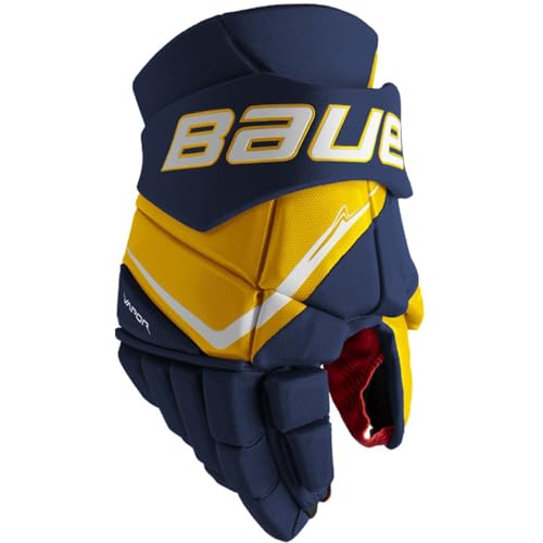 Bauer Vapor Fly40 Handschuhe Senior Marine-Gold 14 Marine-Gold