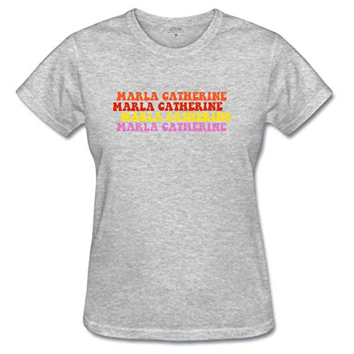 iCoup Julongcul Marla Catherine T-Shirt for Womens XL Gray
