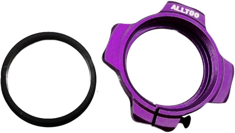 Aluminum Preload Adjuster Ring for SRAM SX NX GX X01 XX1 EAGLE RIVAL FORCE RED AXS DUB Crankset bike accessories (Purple)