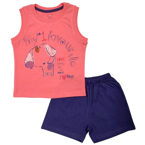 Image of LuvLap Boys Sleeveless T-Shirt & Shorts Set,