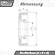 Parts and Parts Radialwellendichtring 34x55x9mm, AS/TC/BASL/WAS, DIN 3760 Simmerring, NBR 70, hitze & chemikalienbeständig, ideal für Motoren, Pumpen, Getriebe & industrielle Anwendungen