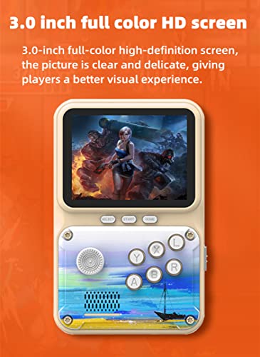 Consola-de-Videojuegos-portatil-Doble-Macaron-de-30-Pulgadas-CZT-500-Juegos-Retro-Consola-de-Juegos-para-ninos-Salida-de-TV-Sistema-de-Juego-multilingue-Regalo-para-ninos