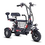 ? Diseño liviano: scooter de movilidad plegable que pesa solo 43 kg con una batería de litio de 48 V 12 Ah. Tiene aproximadamente el tamaño de una maleta y es muy conveniente para guardarlo y viajar.