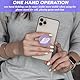 Alovez 6 Stück Sternenhimmel Handy-Griffe, 360° Drehung Handy Ring Griffhalter Ausziehbarer Sockel und Griff für Smartphones und Tablets mit einem Klappbar und Versenkbar (Sternenhimmel)