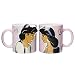 Disney Princess Jasmine & Aladdin Kiss Pair Mug Cups (Japan Import)